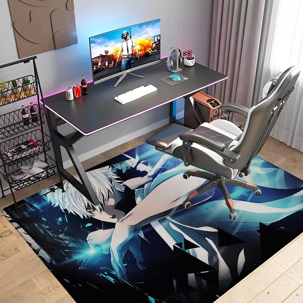 Classic Comedy Anime G-Gintama Floor Mat Rectangle Anti-slip Home Soft Badmat Front Door Indoor Outdoor Mat Hotel Decor Mat