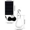 Solar Powered Shed Led Light Bulb, Hanging Lamp with Adjustable Solar Panel,3W Camping Light Apply To Outdoor Hiking Camping Tent Fishing Lighting