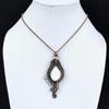 Lady Face White Coral 999 Copper Wire Wrapped Pendant, Handmade Gemstone Pendant Jewelry, Gifts For Wife Brand New Pendant