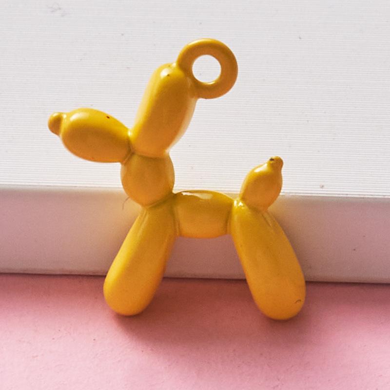 3pcs Contas Celular Corrente Atacado Pequeno Balão Cachorro Pulseira Acessórios Acessórios Jóias Pingente Liga Pingente