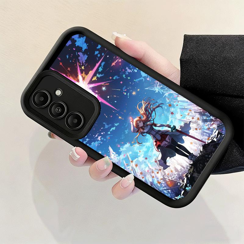 Phone Case for Samsung Galaxy S26 S25 Ultra S24 FE Sword Art Online Yuuki Asuna Shell S23 Plus S22 + S21 S20 5G Soft Silicone Fu
