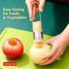 Stainless Steel Corers Portable Core Remover Fruit And Vegetable Core Extractor Kitchen Tools For Pitting Chili Peppers Melons