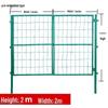 Anti-Theft Mesh Iron Door for Orchard and Courtyard Fence