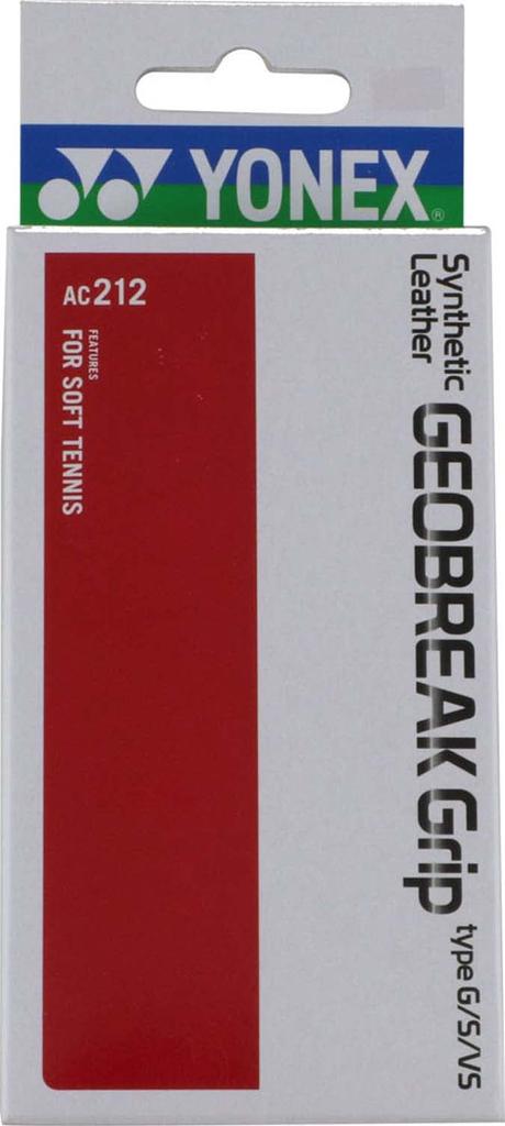 YONEX Tennis Grip Synthetic Leather GEO White AC212 Tape, Grip, (011)