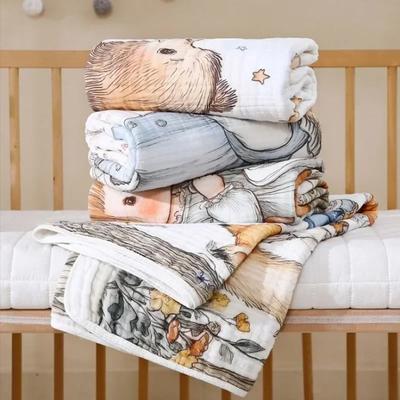 Multi-Purpose Infant Wrap - Ultra-Gentle Gauze Receiving Blanket Designed for Newborns  Toddlers Designed for Summer/AC Use