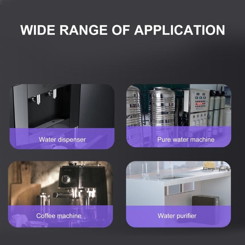 Miniature flows Meter Featuring Large opening Designs Corrosion Resistant Hall Effect flows Meter G1/2 Thread for Home