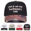 Unisex Freund Buchstabe Stickerei Baseballkappen Frühling Herbst Outdoor Sonnenschutzmütze Verstellbar Lässig Trucker-Kappen