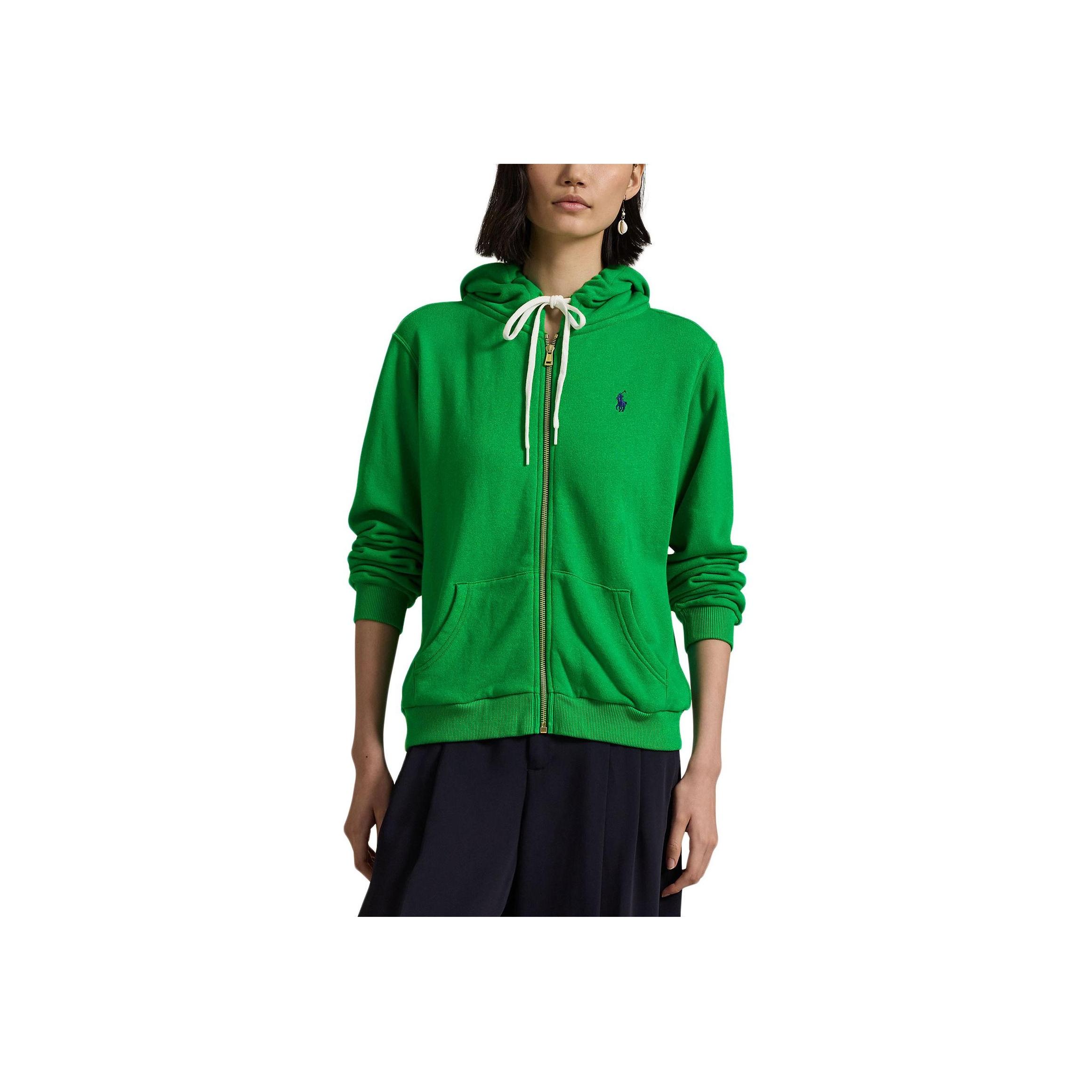 

Женский свитшот с капюшоном и длинными рукавами Polo Ralph Lauren с вышивкой, зеленый, 211935584-012 S