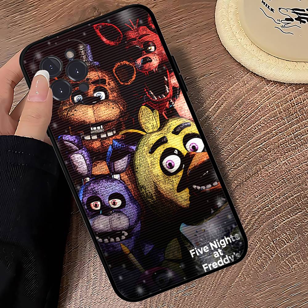 Five-Nights-At-Freddys Phone Case For IPhone 14 Plus 13 Mini 11 16 15 17 Pro Max Protection Shockproof