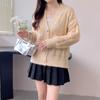 2024 Autumn Women's V-Neck Loose Knit Cardigan