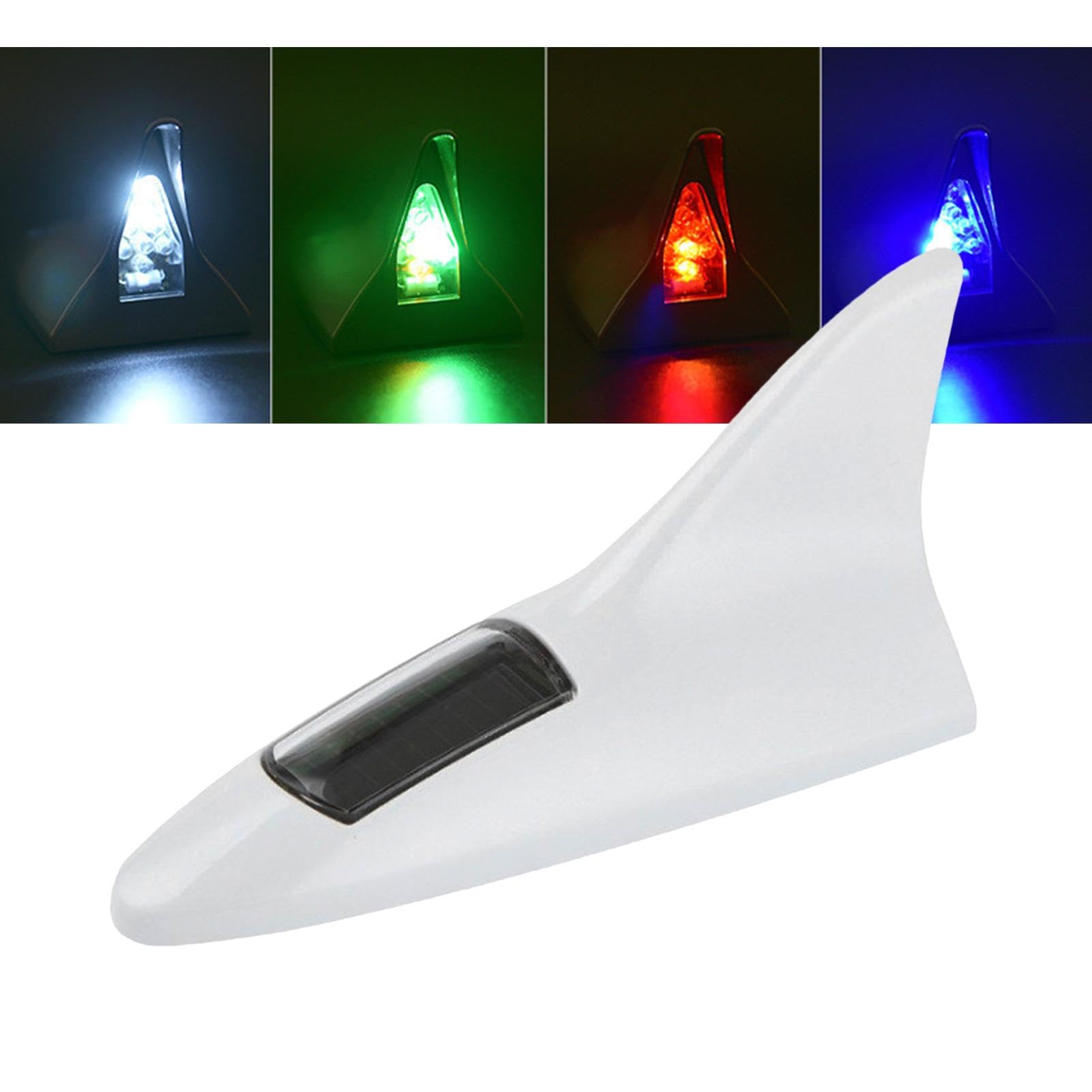 

Shark Fin Antenna Light, Solar Shark Fin Light | Auto Shark Fin Roof Light, Please refer to the description белый