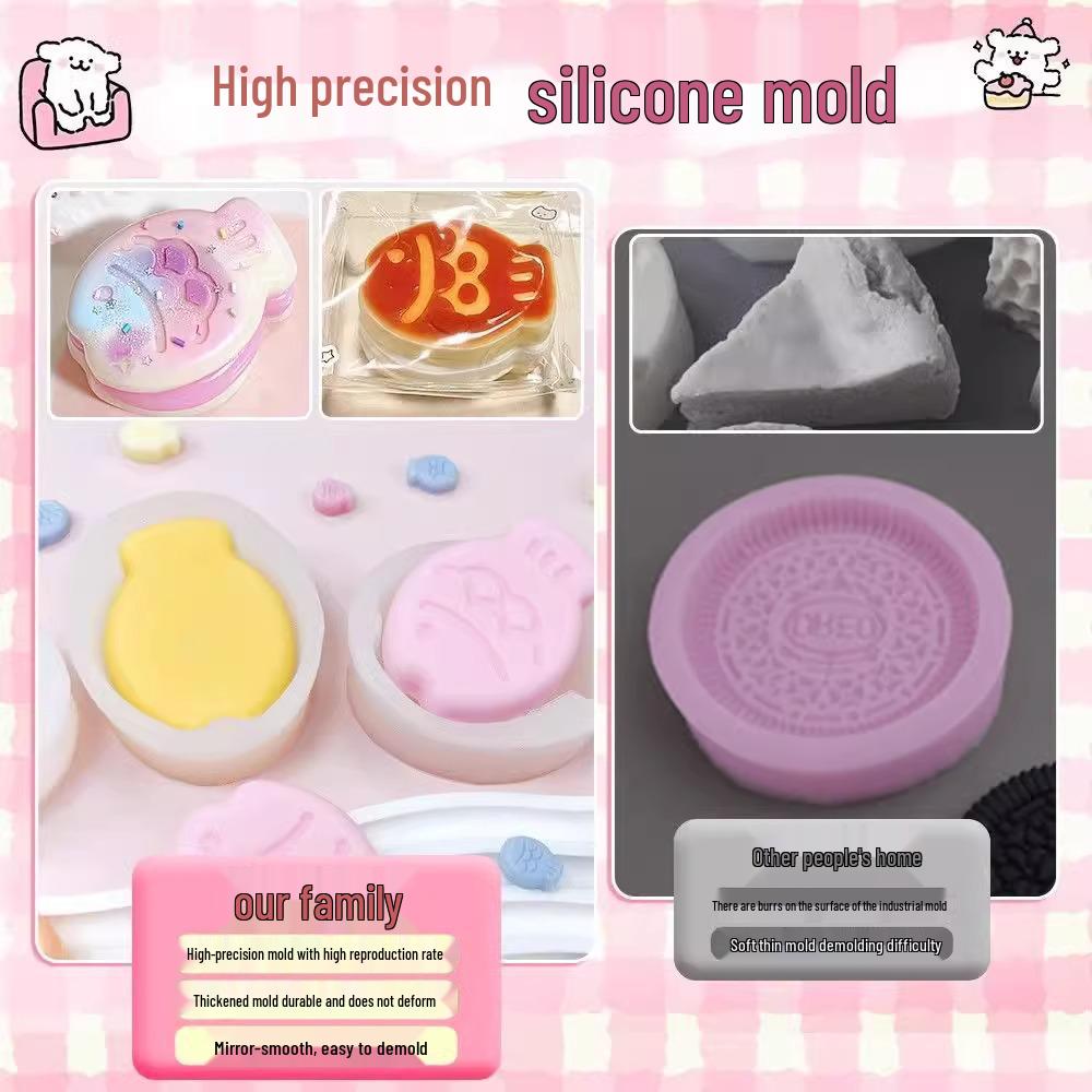 DIY Squishy Kit: Food-Grade Silicone AB Glue for Kids' Handmade Toys