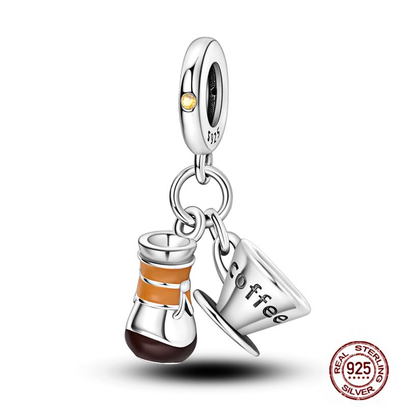 Christmas Charms Copper Fit Pendant Original Bracelets Santa Claus Snowflake Tree Gingerbread Man Beads Diy Jewelry