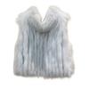 Fox hair, car strips, vest, fur jacket, women's autumn and winter new vest, warm, young and thin