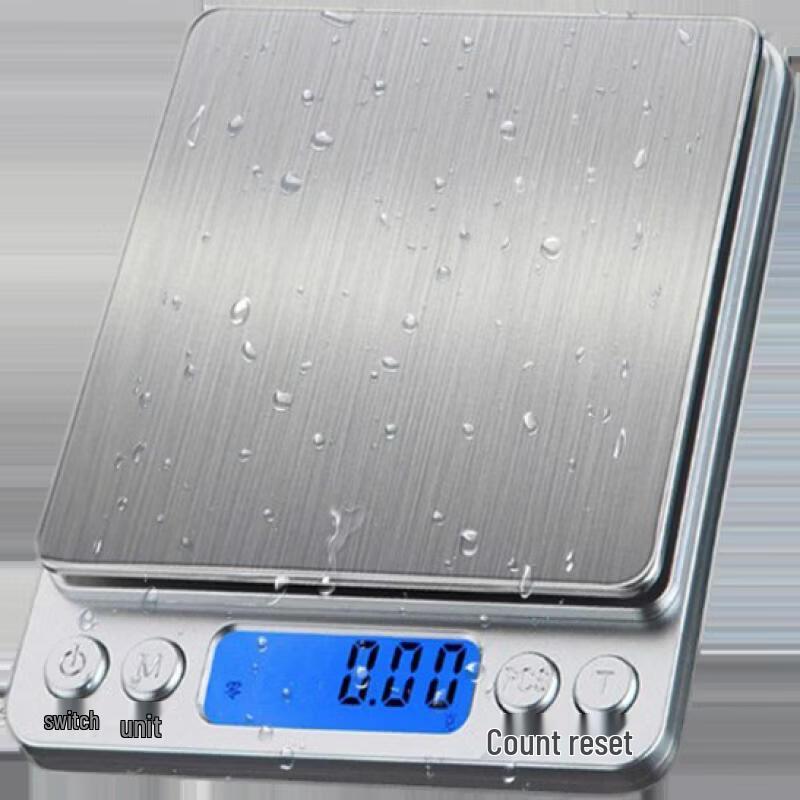 ZISIZ I2000 High-Precision Rechargeable Kitchen Scale