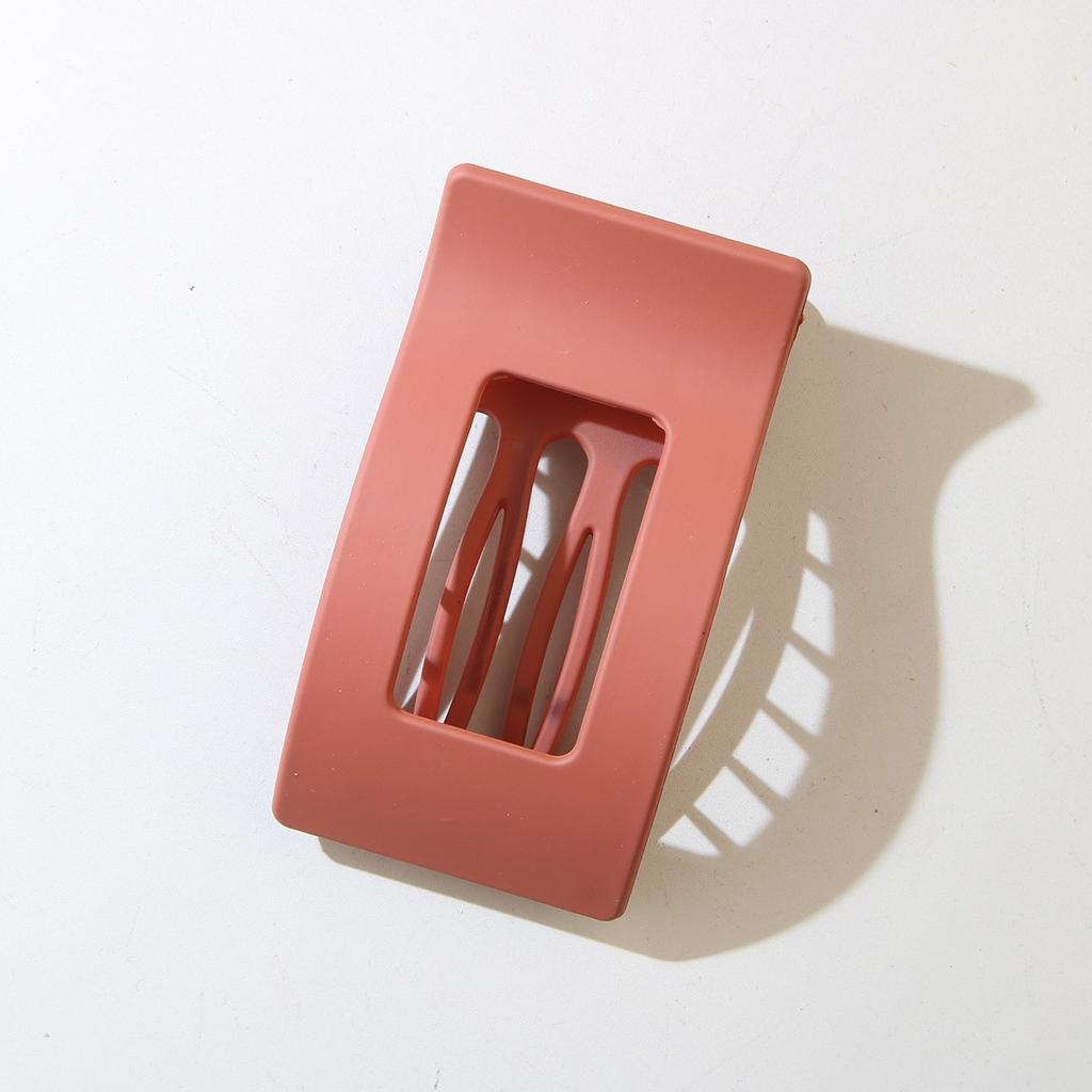 Large Seamless Spray Paint Flat Duckbill Hairpin Female Back of The Head Hairpin Hair Accessories