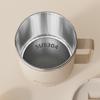 500ml Insulated Coffee Mug 304 Stainless Steel Double Wall Milk Cup WIth Handle Leak-proof Drinking Bottle Drinkware for Student