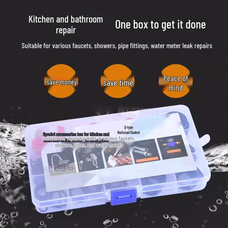 Faucet Repair Kit: Kitchen/Bathroom O-ring & Seal Set