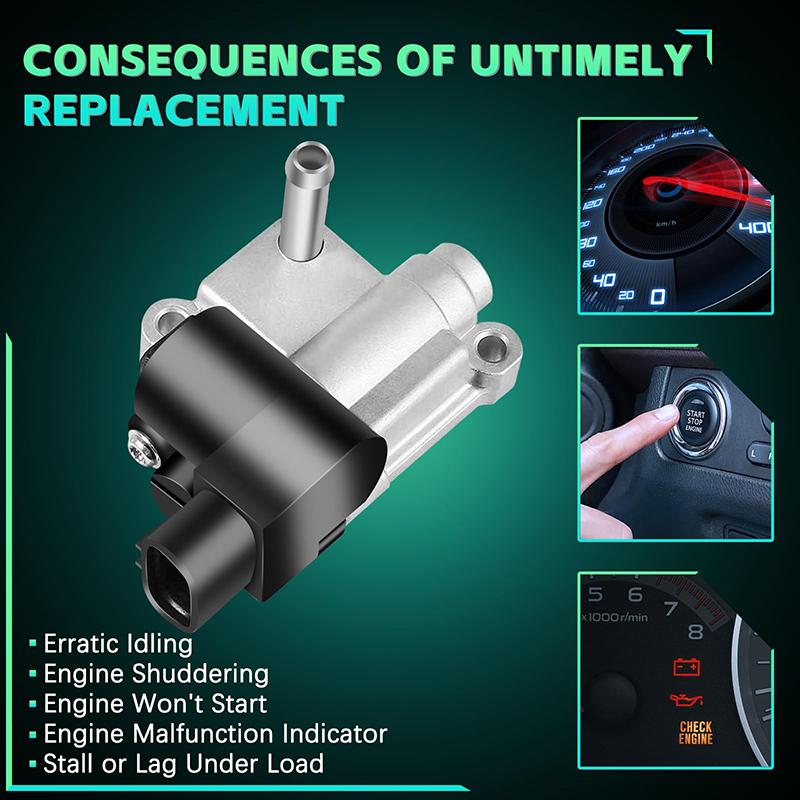

16022P8Aa01 Idle Air Control Valve Fits For Honda Accord Odyssey Pilot Cr-V Acura Cl Tl Mdx V6 3.0L 3.2L 3.5L
