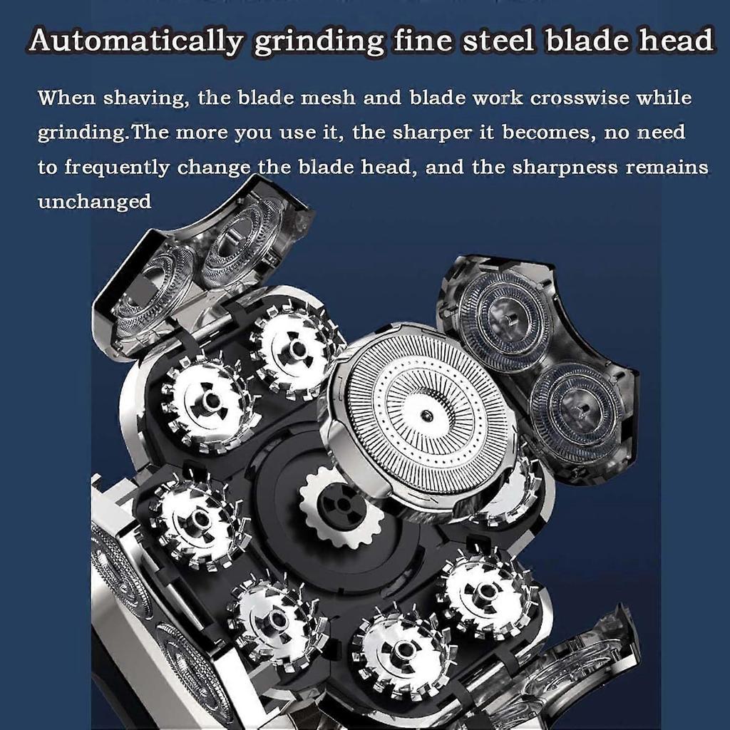 Bawldy 9.0 Holicí strojek, Bawldy Holicí strojek na hlavu 9.0, 9D Plovoucí hlavy Holicí strojky pro plešaté muže