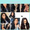 Body Wave Lace Front Perücken für Damen mit luxuriösem, vorgezupftem Design und Babyhaaren