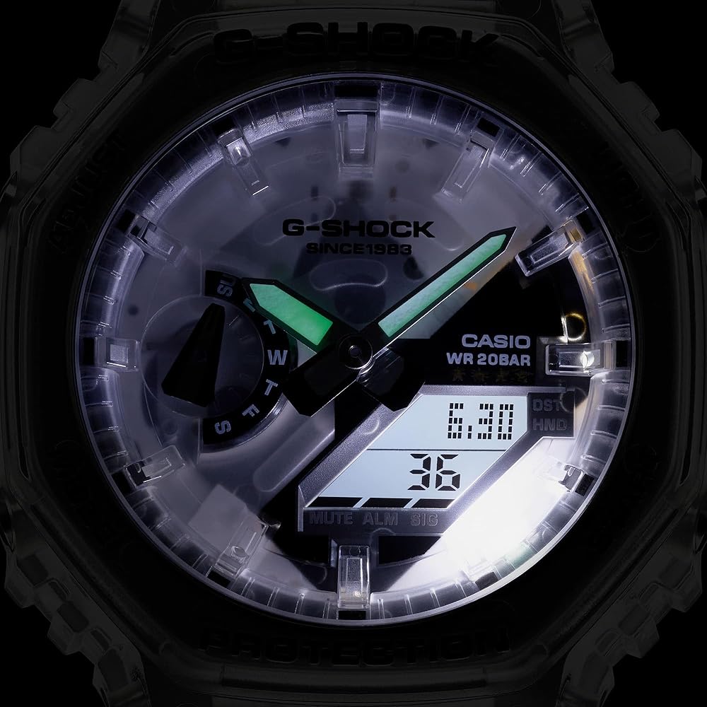 Casio G-Shock GA-2140RX-7A Analog-Digital Watch Water Resistant Shock Resistant White