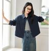 Fanximan Women's French Style Long-Sleeve Casual Shirt