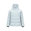 Comfort Sports Series FW24 Hooded Warm Zipper Jacket Down Coat Men Jackets Pearl-Blue P424M016-01MZ