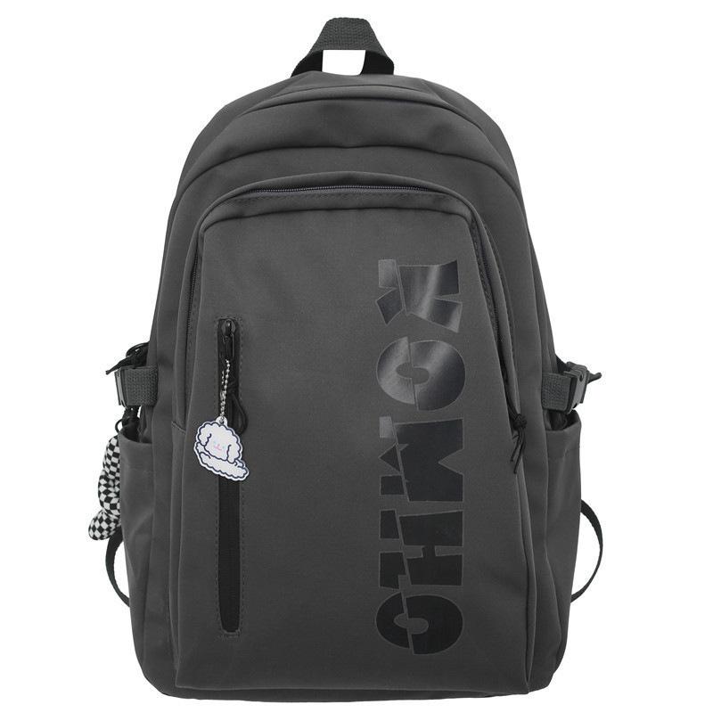 

Men S Hundred Travel Bag Teenage Schoolbag Fashion Simple Couple Shoulder Bag Large Capacity Fashion Trend Personalized Unisex