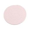 1/3pcs Handmade Braided Drink Coaster Woven Placemats Heat-Resistant Mat