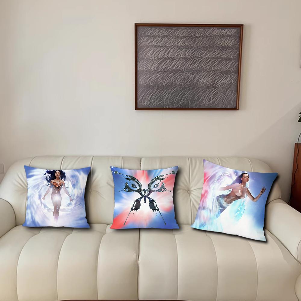 K-Katy Singer P-Perry 143 Kissenbezug Wohnzimmer Akzent Sofa Rückenstütze Quadratisch Lounge Entspannender Nickerchen Begleiter Kissenbezug