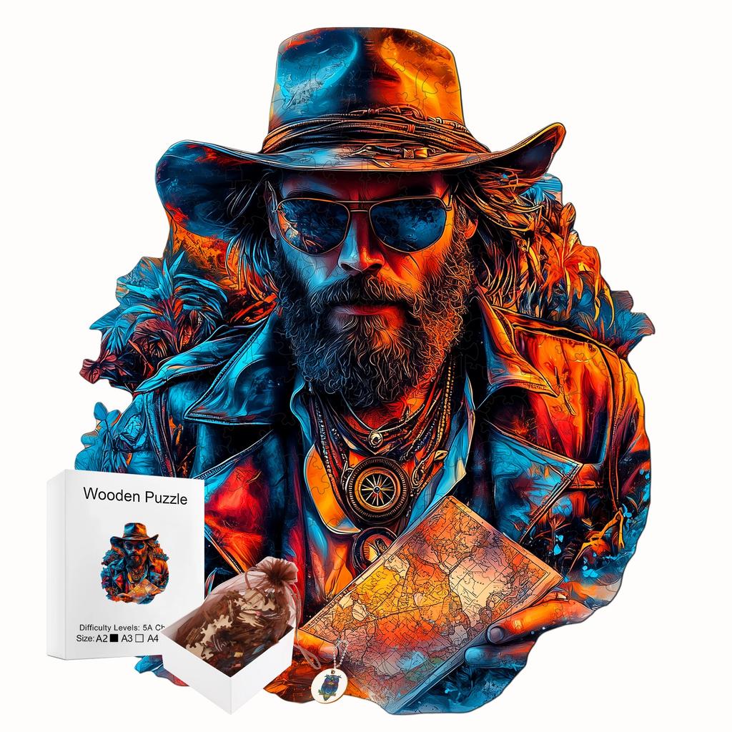 Unique Shape Wooden Jigsaw Puzzle Home Wooden Decor Christmas and Halloween Gift Toy For Teen And Kid