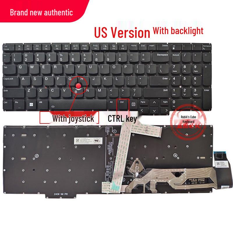 Compatible with Lenovo Thinkpad P16S Gen 3, E16 Gen 3, Gen 1, Gen 2 Keyboard