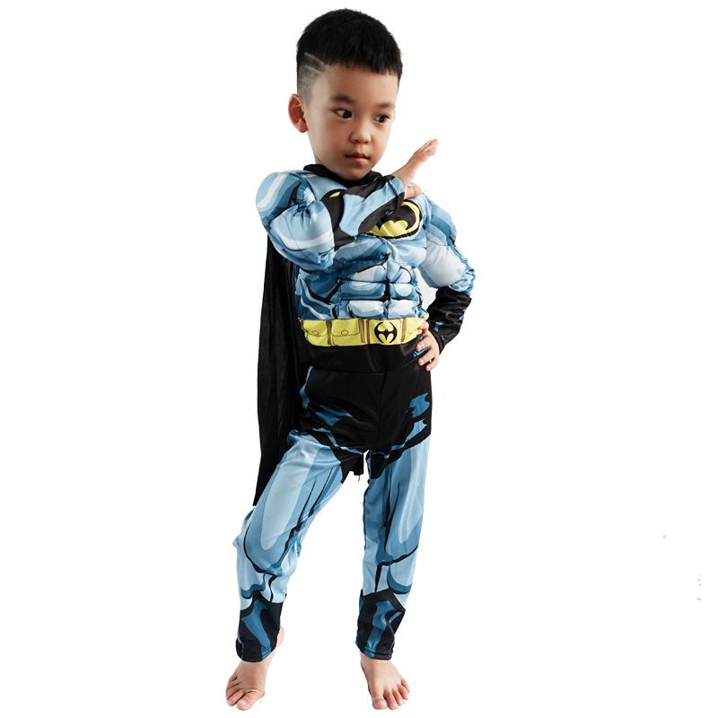 Halloween Batman Kids' Muscle Costume