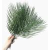 10Pcs Artificial Palm Tropical Leaves Monstera Leaves for Hawaiian Party Beach Table Wedding Baby Shower Birthday Decoration