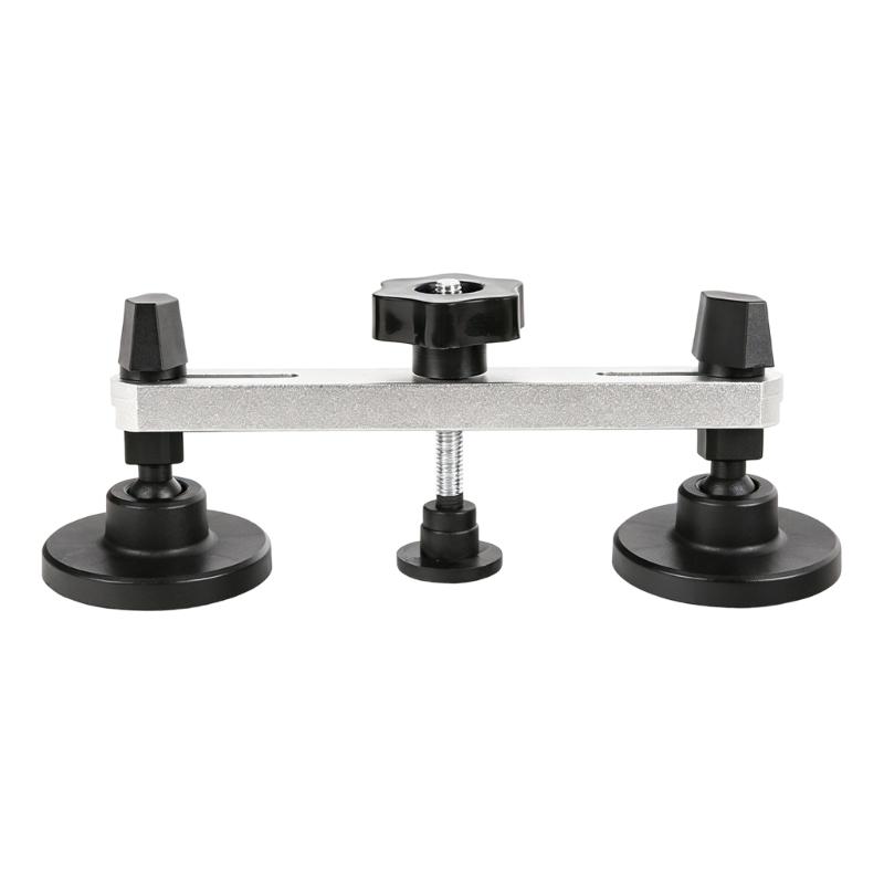 Professional Auto Body Dents Repair Tool Set with Aluminum Puller Bridge and Multiple Pulling Heads for Basic Vehicle Repair Tasks