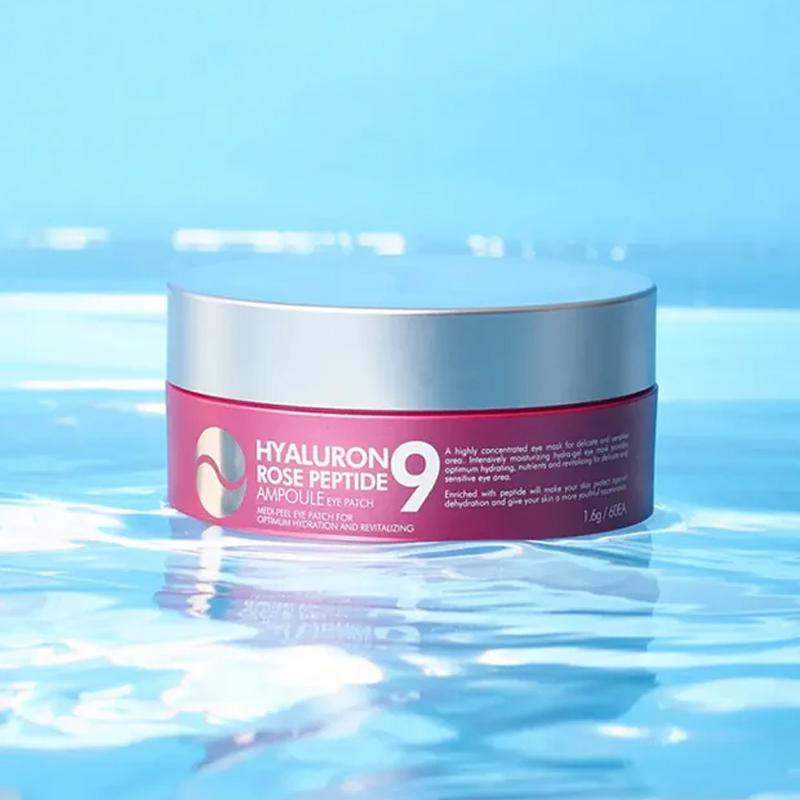 MEDI-PEEL Hyaluron Rose Peptide 9 Ampułkowe Płatki Pod Oczy 60 Szt.