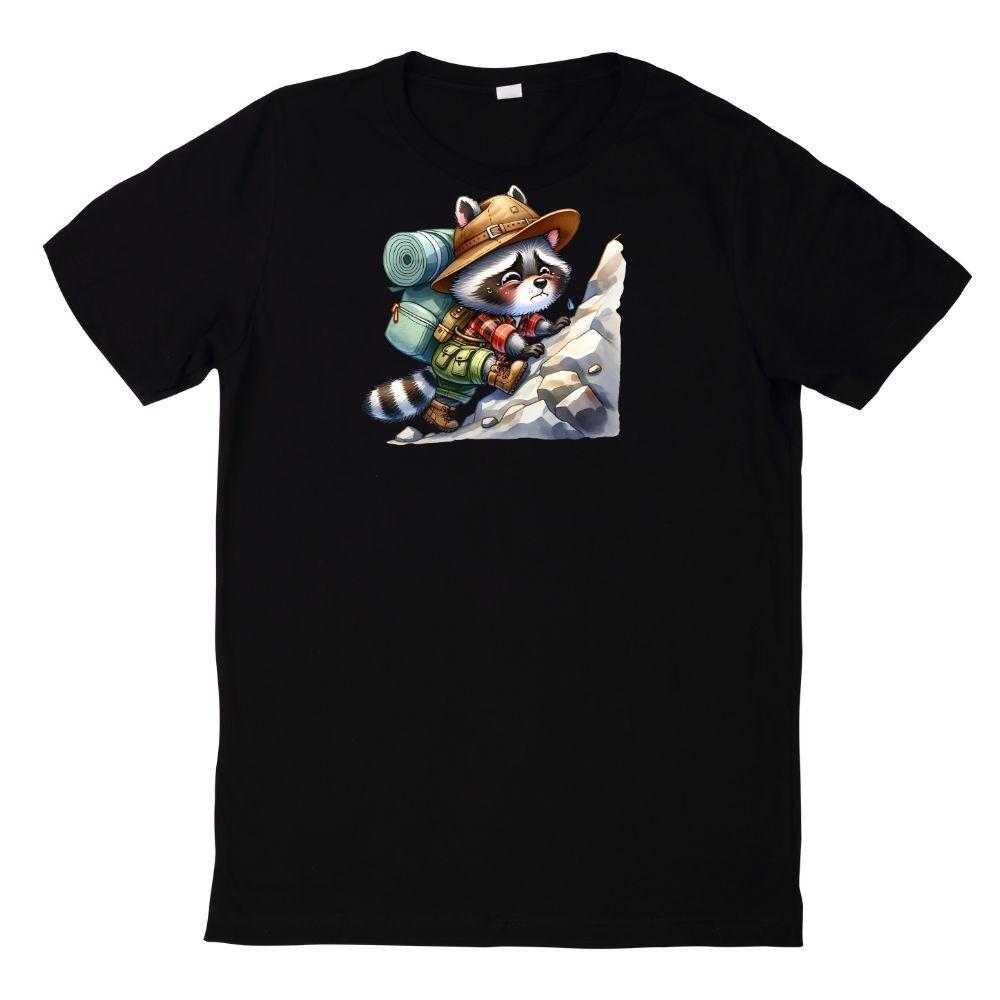T-Shirt Cute Raccoon Funny Racoon MotifWill Be Opened In a New Window or Tab