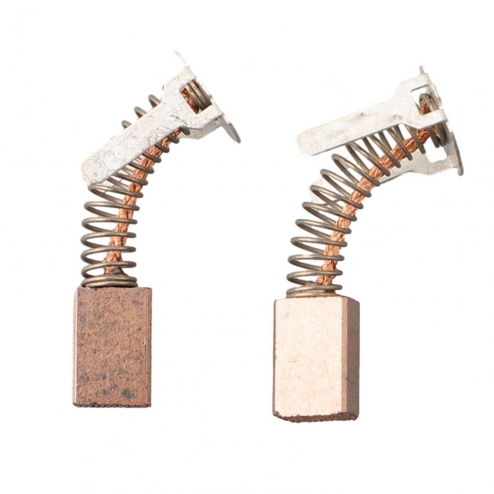 2pcs Carbon Brush Carbon & Metal Conductive Replace