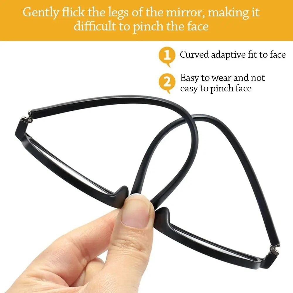 Seemfly Progressive lesebriller Menn Kvinner Blålysblokkerende Multifokale Presbyopiske Briller Ultralette Dioptri +1.0 +1.5 2.0