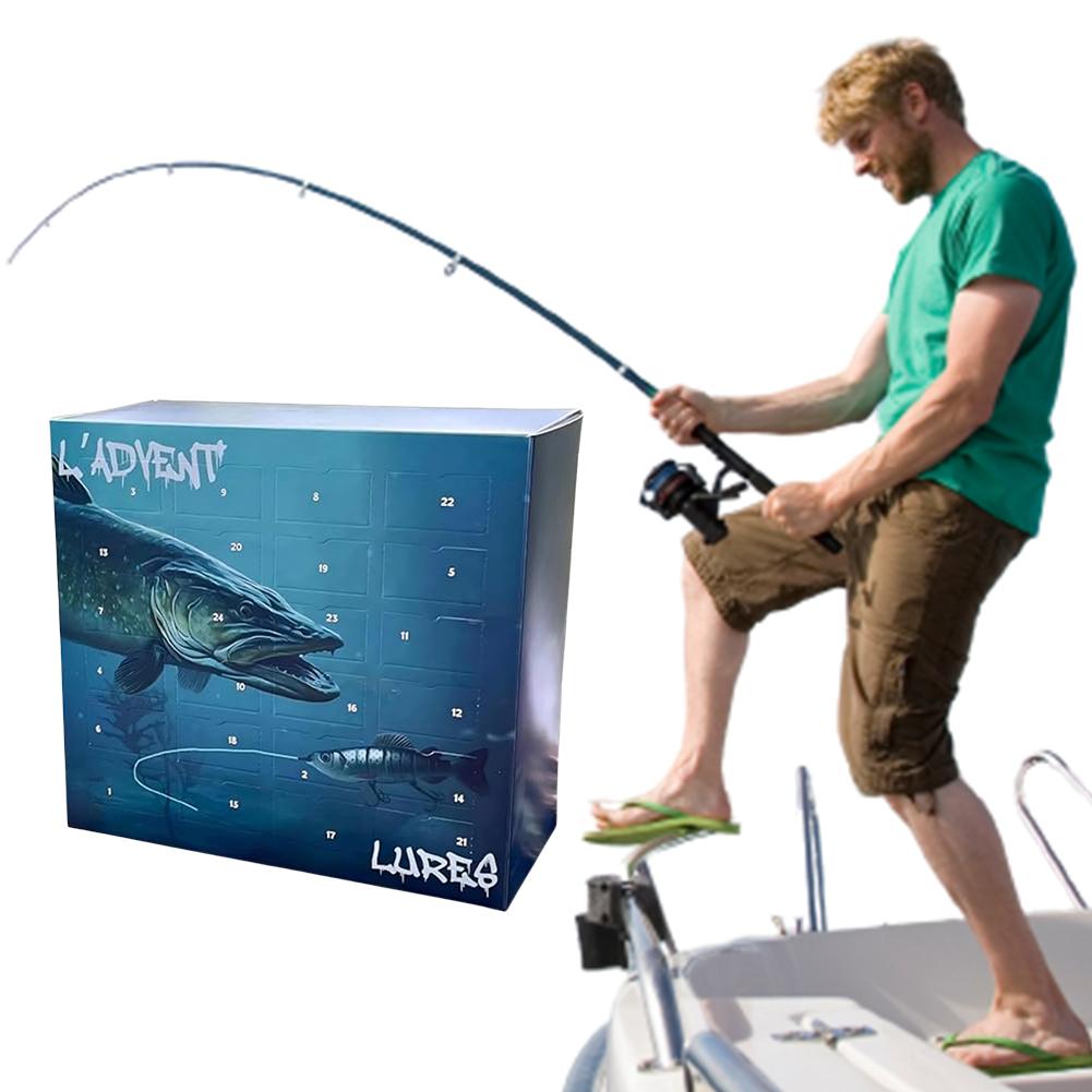 Fishing Advent Calendar 2025 Christmas Countdown Calendar Christmas Advent Calendar Xmas Surprise Gift for Fisher