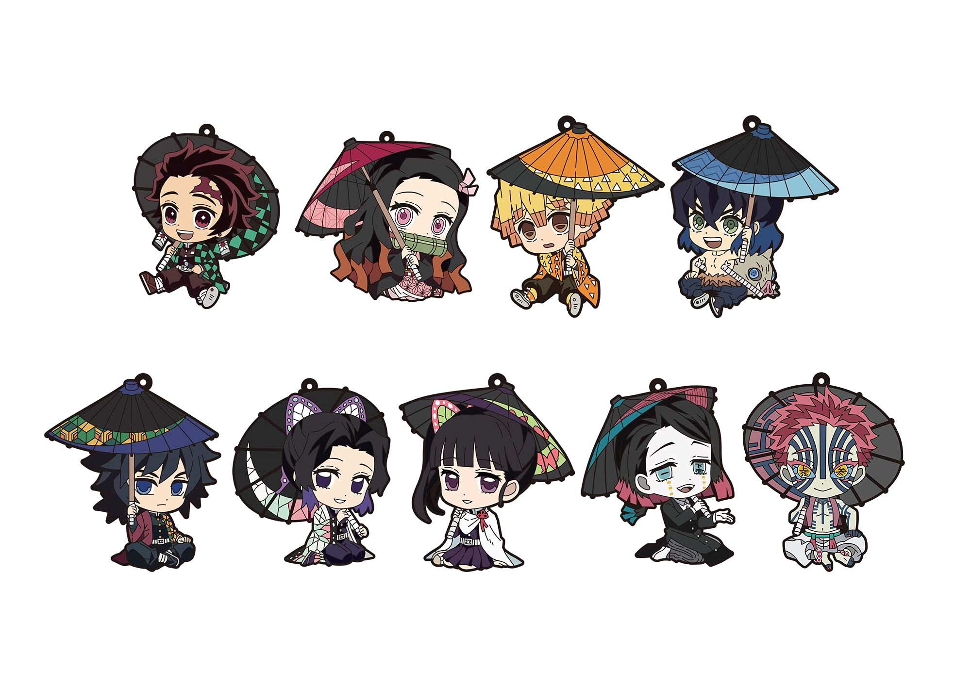 

Демон Кимэцу но Яиба Петанко Торговый резиновый ремешок 1BOX Slayer -Японский зонтик-