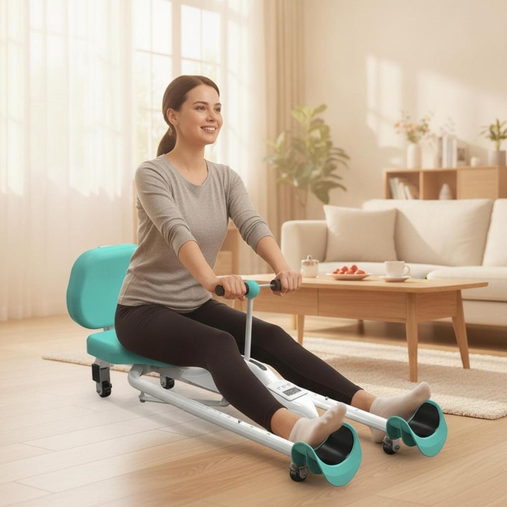 Leg Stretching Machine with Wheels Wear-Resistant Split Long-Lasting