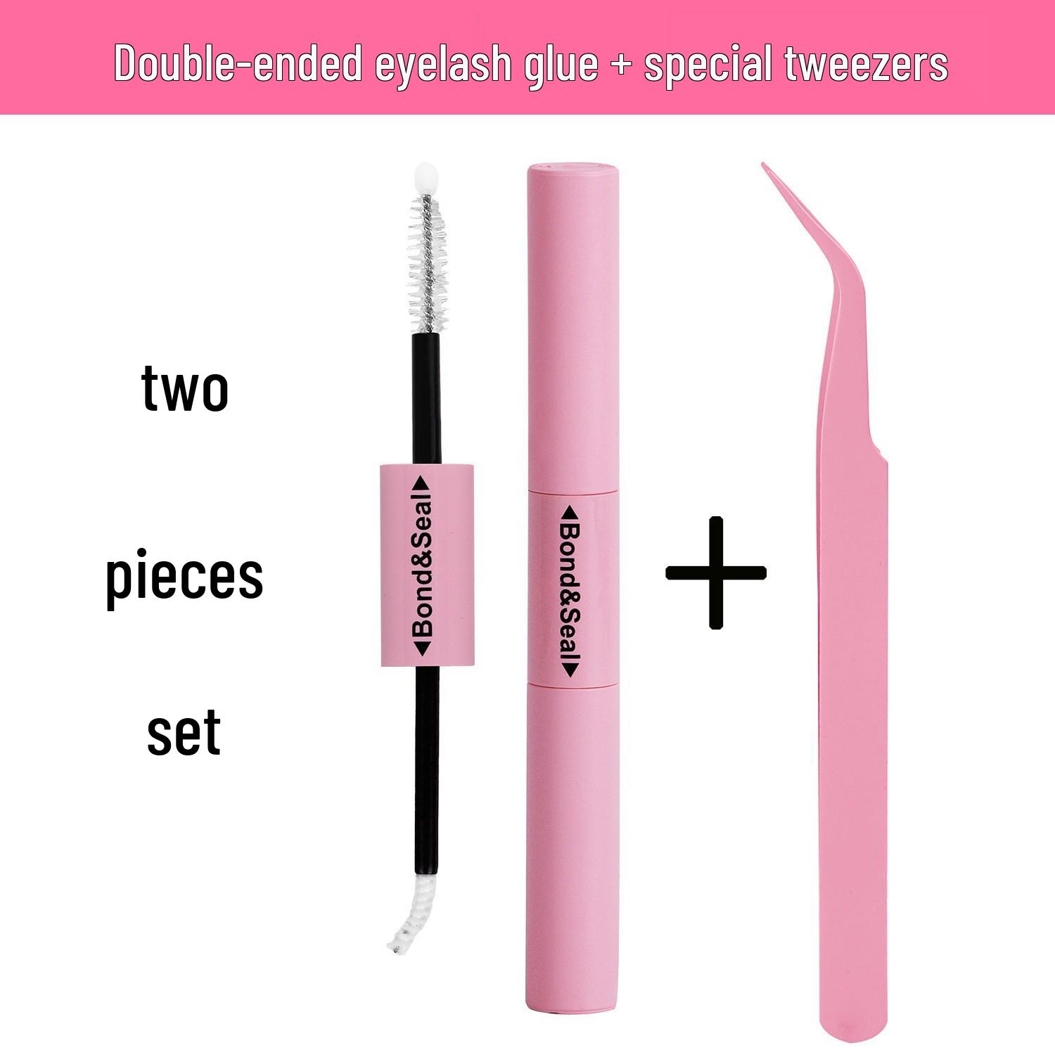 

European & American Hot-Selling False Eyelash Set - Large Capacity & Dense Segmented Clusters
