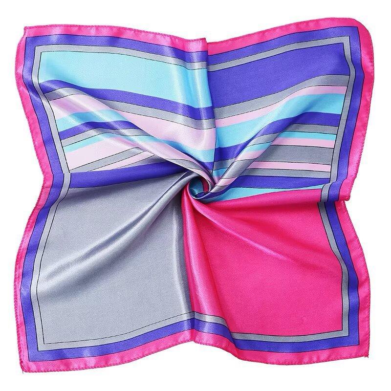 Women's Silk Scarf Business Dress Neck Protector Professional Mobile Telecom Banking Stewardess Small Square Scarf Women's Scarf Shawl Fashion