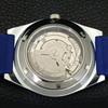 AUTOMATIC VINTAGE SEIKO 5 REFURBISHED JAPAN MENS BLUE COLOR DIAL WATCH a440660-4 Sk-a440660