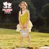 Girls' Summer Sleeveless Lace Patchwork Dress