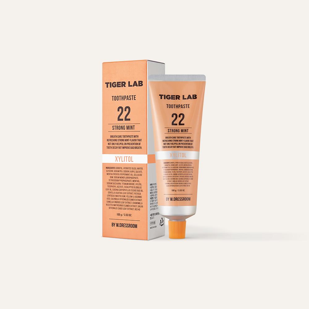 Tiger Lab Strong Bad Breath Care Toothpaste Strong Mint 100g