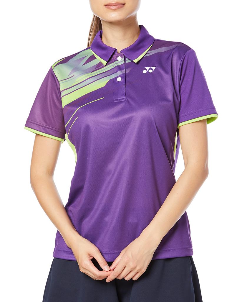 Yonex Short Sleeve Game Purple Size S Women's Shirt, (039),