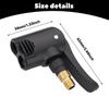 Tire Air Pump Connector Tire Inflator Hose Adapter No Air Leakage Air Compressor Pump Tire Chucks For Air Compressor Attachments